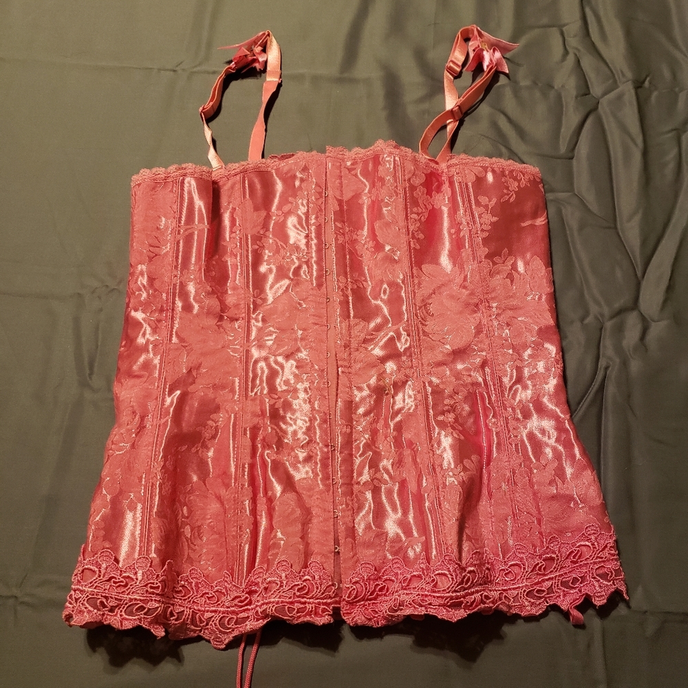 Pink corset